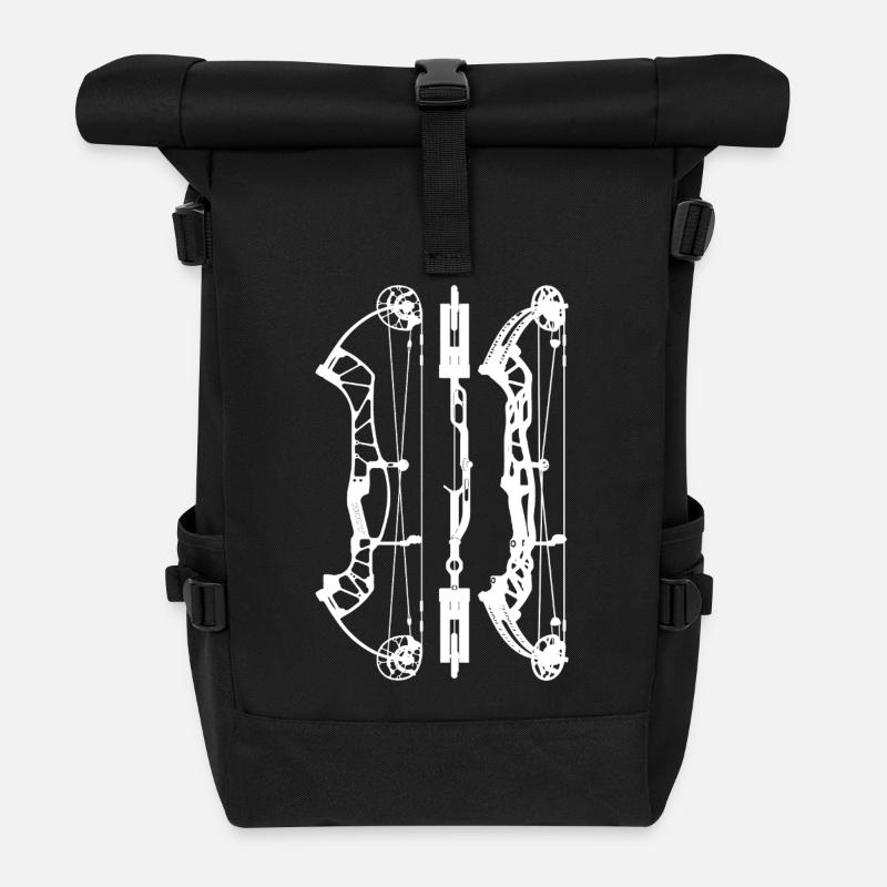 HoytConceptFX_PlansW - Rolltop Rucksack - Schwarz