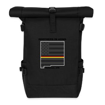 Brothers in Arms German Air Force in New Mexico - Rolltop Rucksack - Schwarz - Vorne