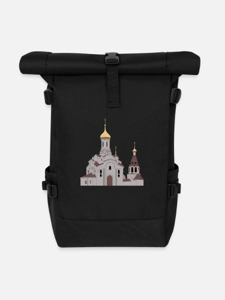 Orthodoxe Kirche - Rolltop Rucksack - Schwarz