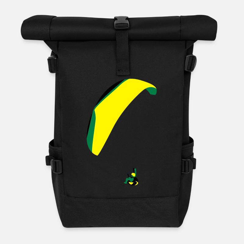 Paraglider Acro - Sac à dos roll top - noir