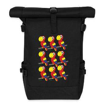 Groupe Parrot - Sac à dos roll top - noir - Devant
