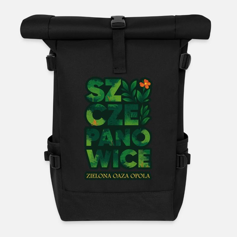 Szczepanowice – de verdure d’Opole - Sac à dos roll top - noir