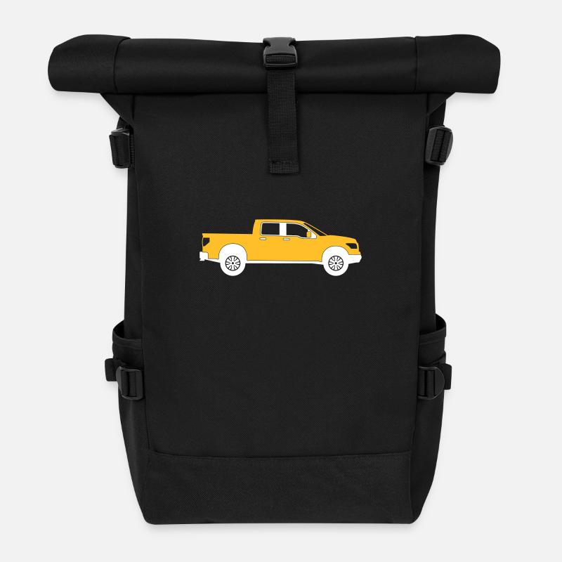 Pick-up - Sac à dos roll top - noir