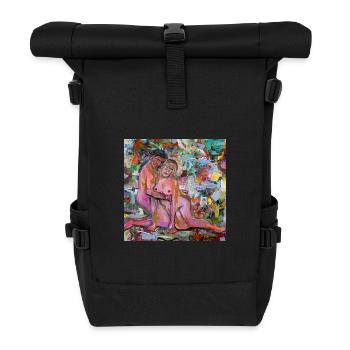 Love Story - Roll Top Backpack - black - Front