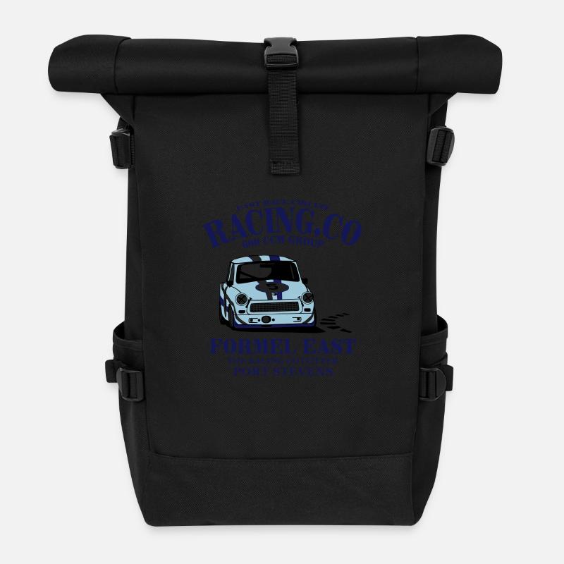 Trabant - Trabi - Rolltop Rucksack - Schwarz