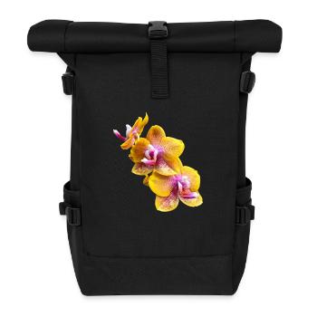 Fleur d’orchidée Phalaenopsis Sogo Lawrence Flowers 2 - Sac à dos roll top - noir - Devant