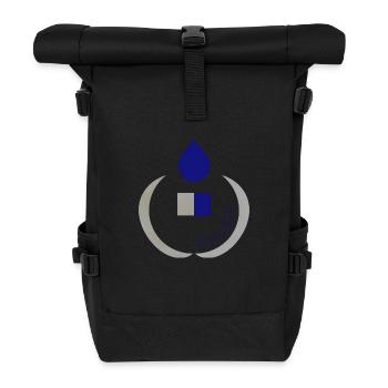 Duo Apple-2 - Roll Top Backpack - black - Front