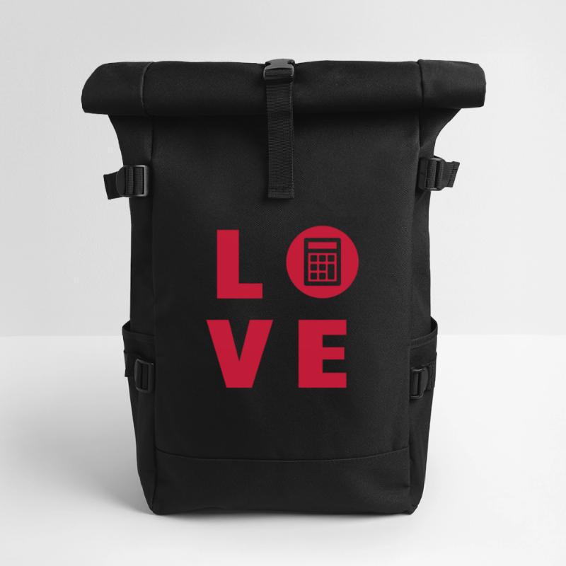 Accountant Accounting Buchhalter Comptable Compta Roll Top Backpack