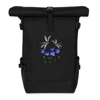 Important - Sac à dos roll top - noir - Devant
