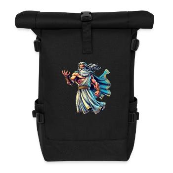 Zeus Comic 1 - Roll Top Backpack - black - Front