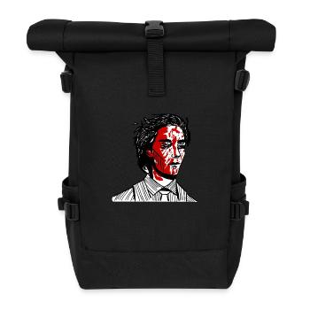 simply not there - Roll Top Backpack - black - Front