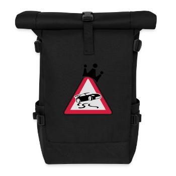 Drift Roi - Sac à dos roll top - noir - Devant