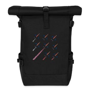 Patrol France - Roll Top Backpack - black - Front