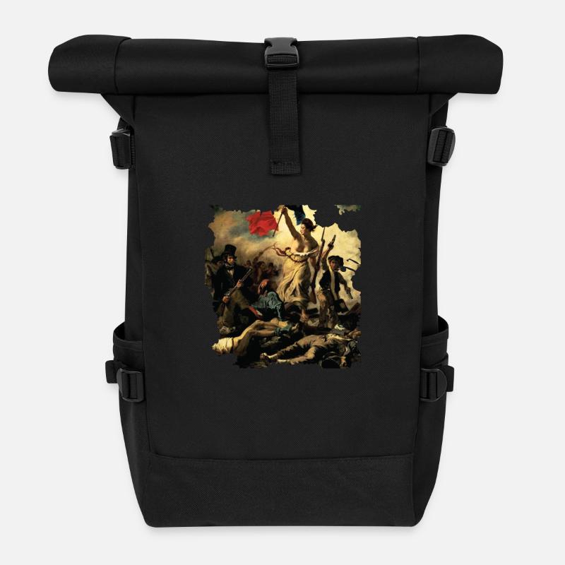 FRANCE Révolution française - Sac à dos roll top - noir