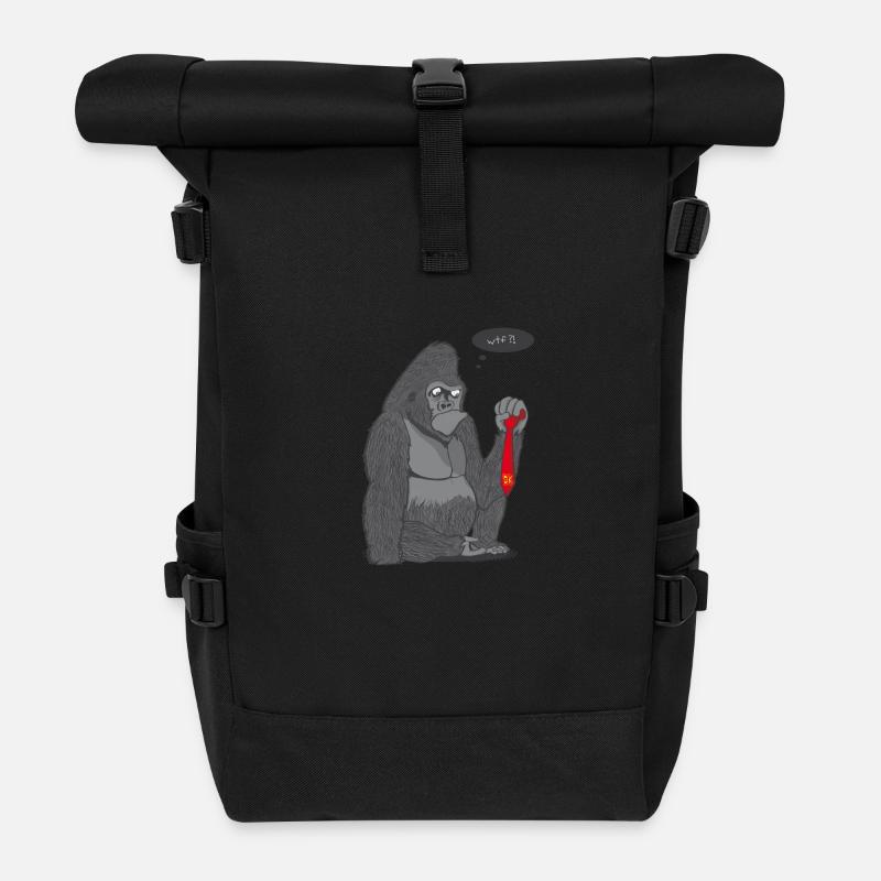 DK?? - Sac à dos roll top - noir