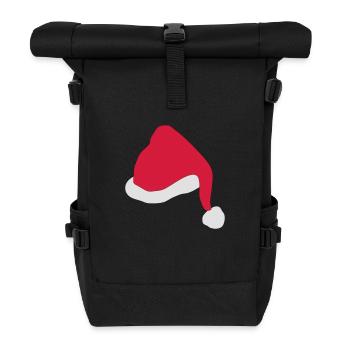 Jour de Noël - Sac à dos roll top - noir - Devant