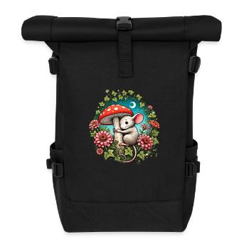 Mouse - Roll Top Backpack - black - Front