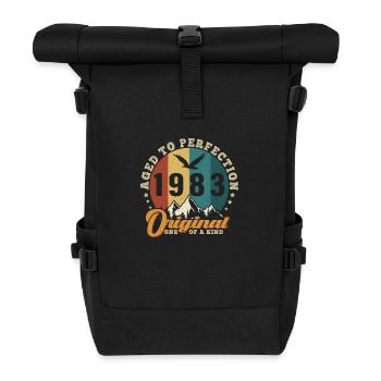 The Legends Were Born in 1983 Vintage - Roll Top Backpack - black - Front