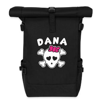 Pirate Dana Design pour les filles et les femmes - Sac à dos roll top - noir - Devant