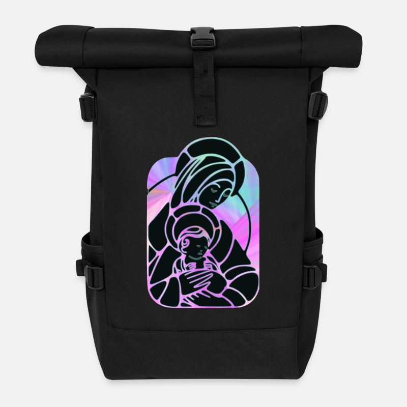 Christentum - Rolltop Rucksack - Schwarz