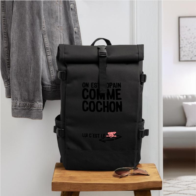 copain comme cochon citation1 expression Sac à dos roll top