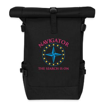 Navigator - Rolltop Rucksack - Schwarz - Vorne