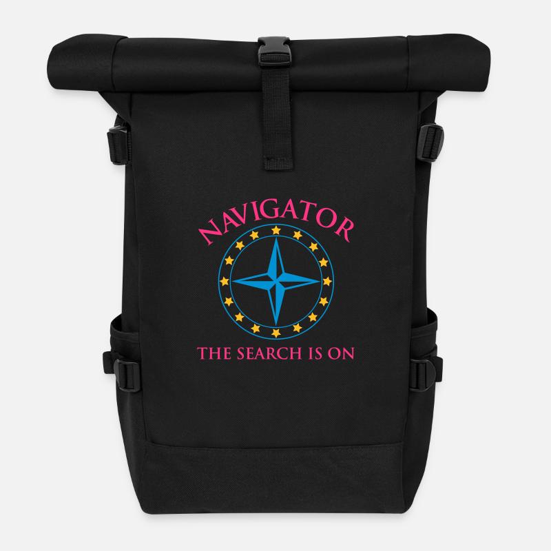 Navigator - Rolltop Rucksack - Schwarz