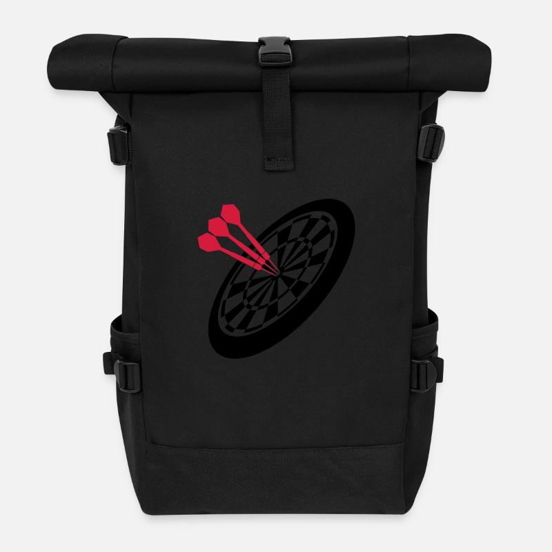 Dart Sport - Rolltop Rucksack - Schwarz