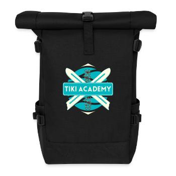 Tiki Akademie - Rolltop Rucksack - Schwarz - Vorne