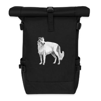 Borzoi - Roll Top Backpack - black - Front