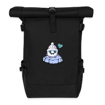 Monster Love Banquise - Sac à dos roll top - noir - Devant