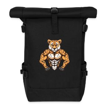 Guépard - Sac à dos roll top - noir - Devant