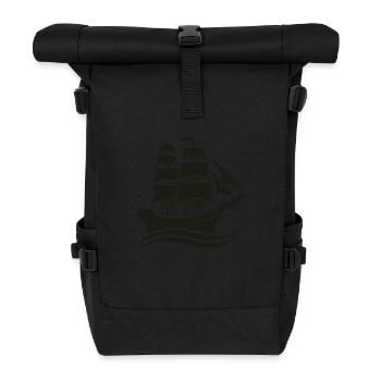 ship - Roll Top Backpack - black - Front