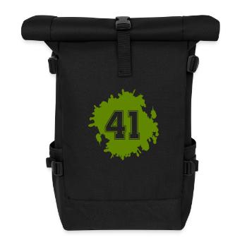 blob 41 - Roll Top Backpack - black - Front