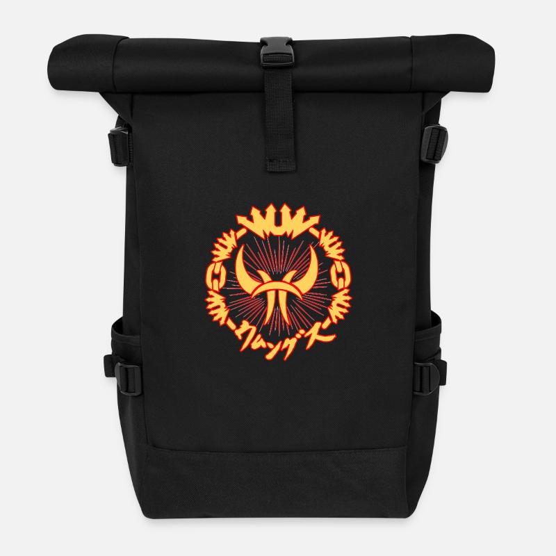 humungus chain logo - Rolltop Rucksack - Schwarz