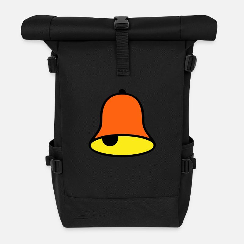 Glocke - Rolltop Rucksack - Schwarz