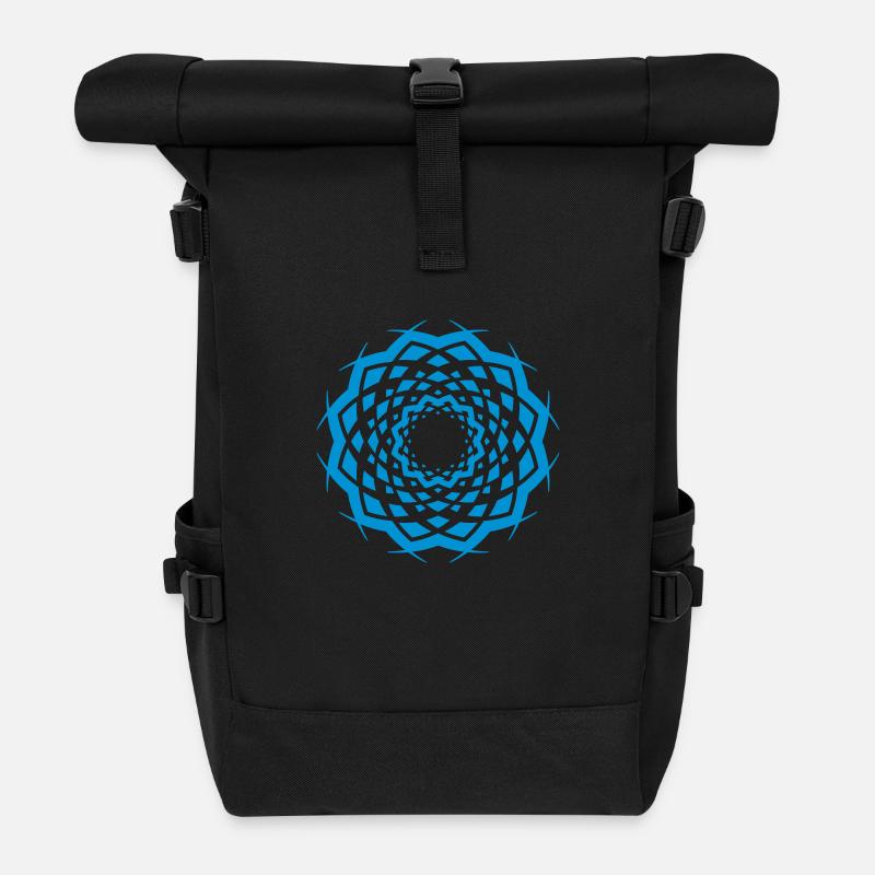 Supernova - Sac à dos roll top - noir