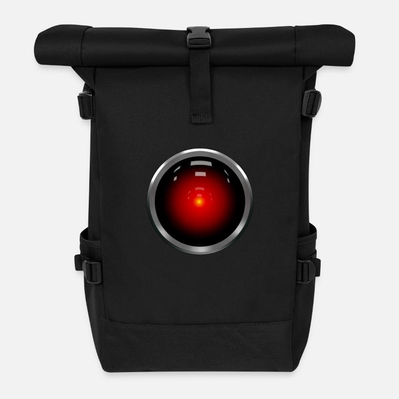 Hal 3000 - Rolltop Rucksack - Schwarz