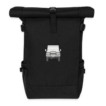 Love Your Landy - Roll Top Backpack - black - Front
