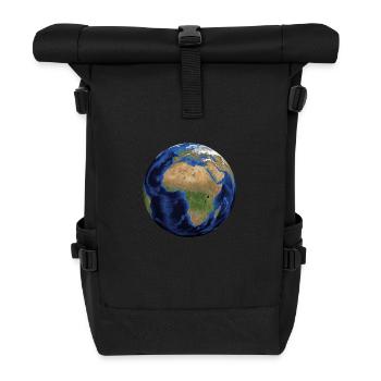 Erde - Rolltop Rucksack - Schwarz - Vorne