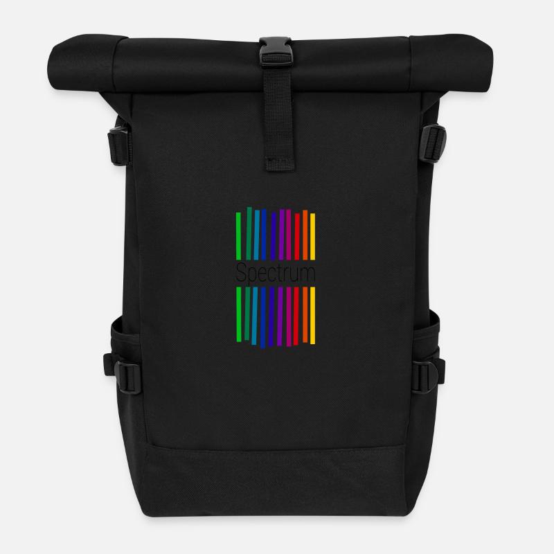 Spectrum - Rolltop Rucksack - Schwarz
