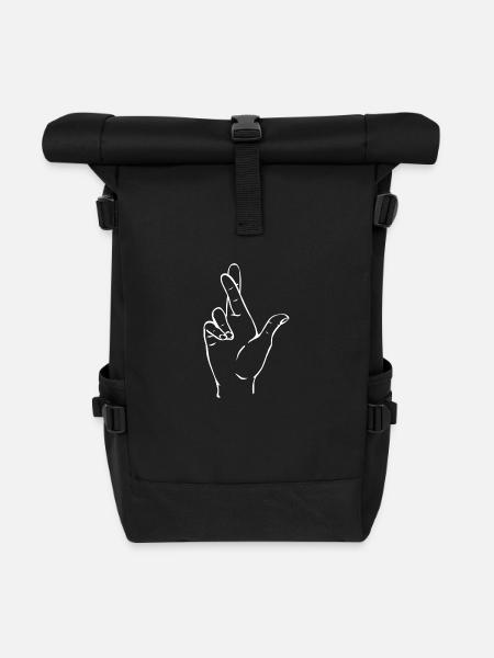 Versprechen... - Rolltop Rucksack - Schwarz
