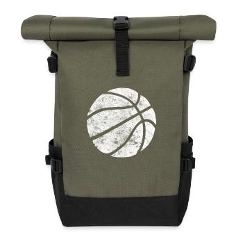 Basket-ball Basketball Basket - Sac à dos roll top - olive/noir - Devant