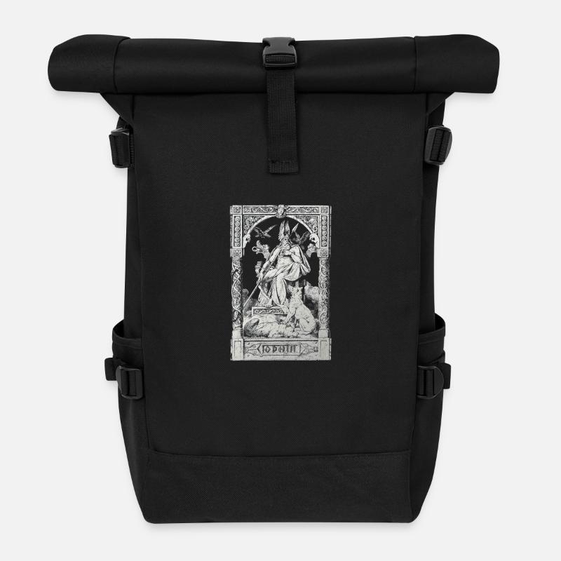 Odin - Rolltop Rucksack - Schwarz