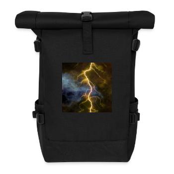 La foudre - Sac à dos roll top - noir - Devant