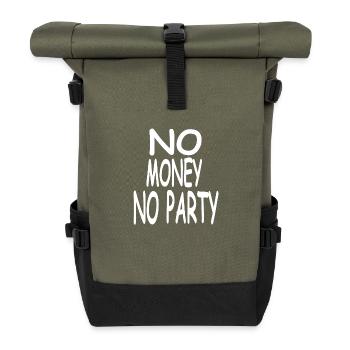 Parti - Sac à dos roll top - olive/noir - Devant
