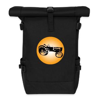 Tractor - Roll Top Backpack - black - Front