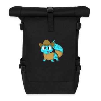 Cowboy Gecko - Roll Top Backpack - black - Front