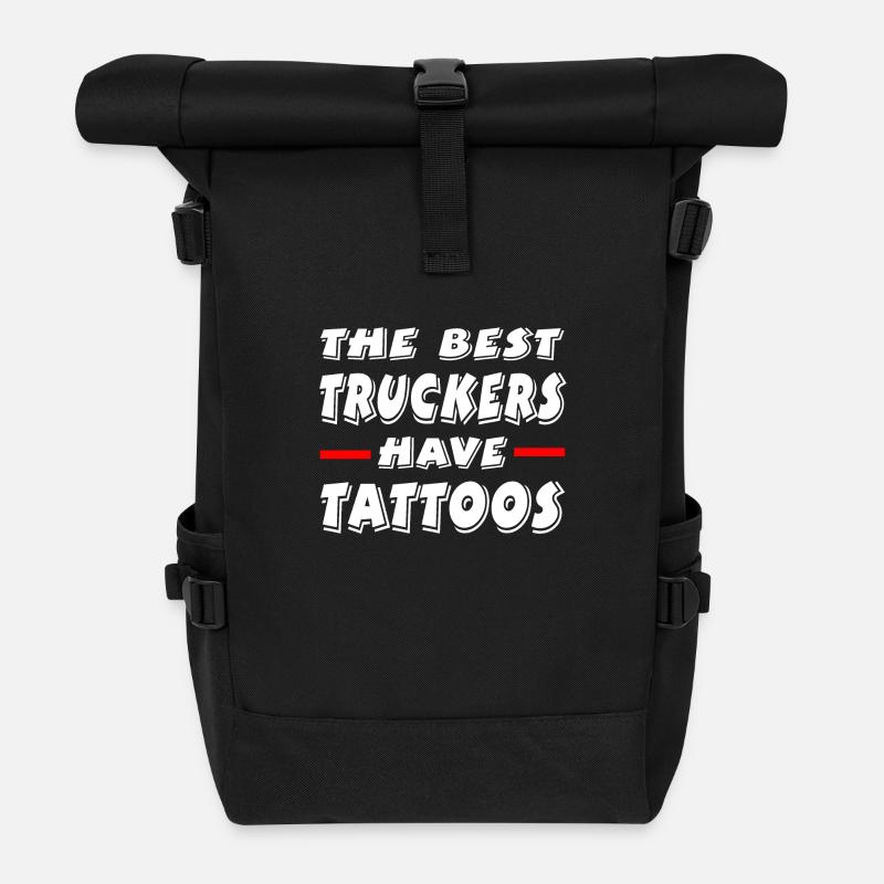 Truck - Rolltop Rucksack - Schwarz
