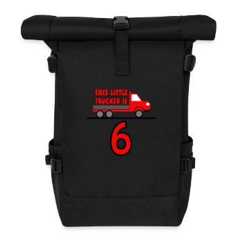 Truck - Roll Top Backpack - black - Front